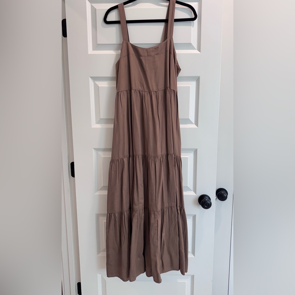 NWT The Drop Brown Maxi Dress